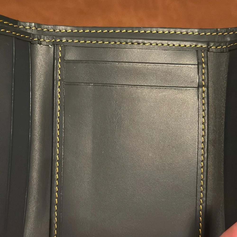 CHRISTIAN DIOR Monogram Compact Saddle Wallet